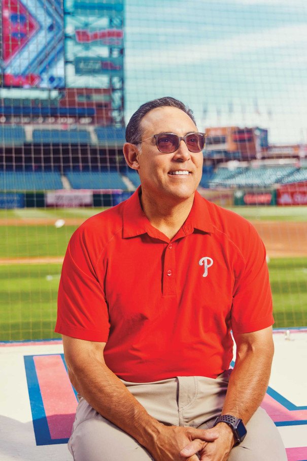 Ruben Amaro Jr. Talks Water Ice, Brisket and Blowing Bubbles