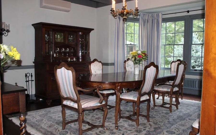 house for sale buck hill falls traditional dining room