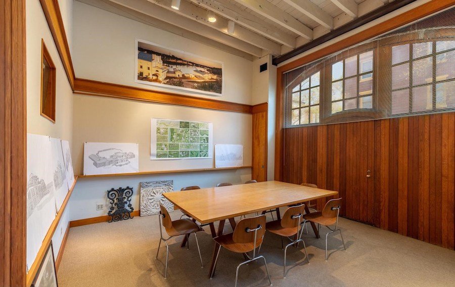 house for sale fitler square converted stable conference room
