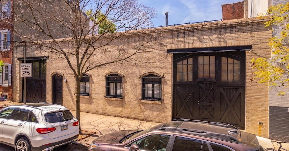 On the Market Fitler Square Converted Stable House for Sale