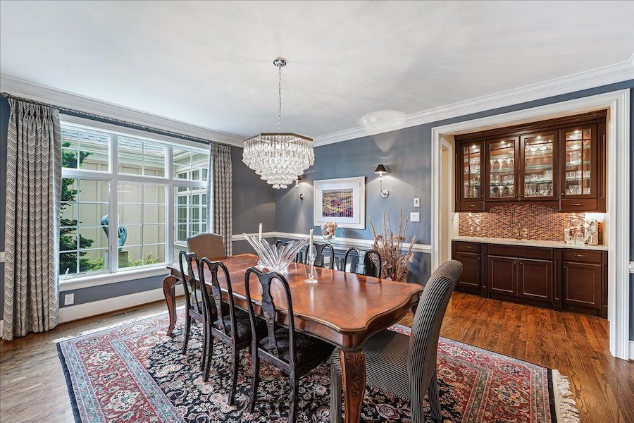 house for sale haverford norman-style dining room