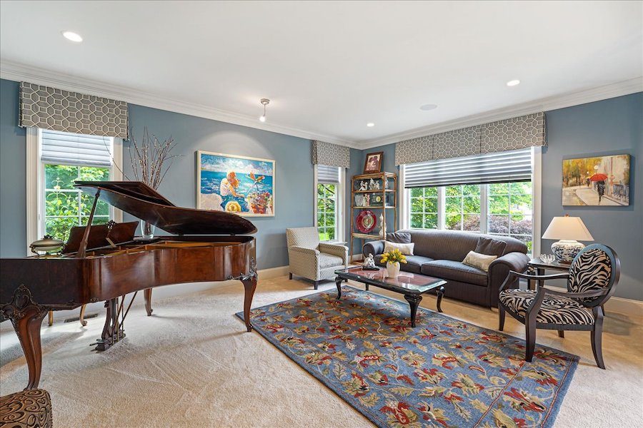 house for sale haverford norman-style living room