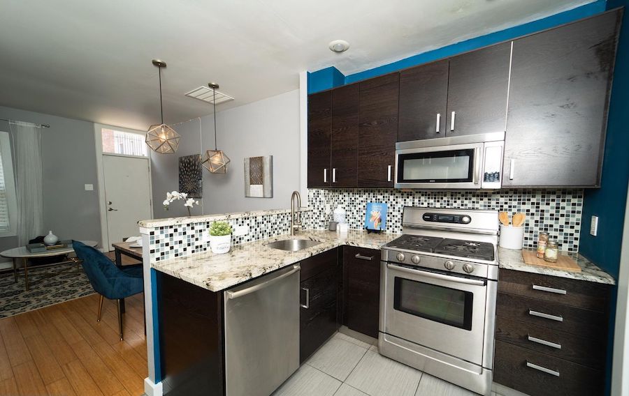 house for sale queen village updated expanded trinity kitchen