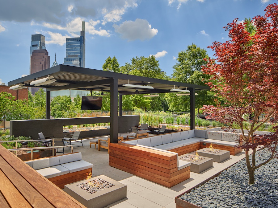 2100 hamilton opening amenity terrace pergola