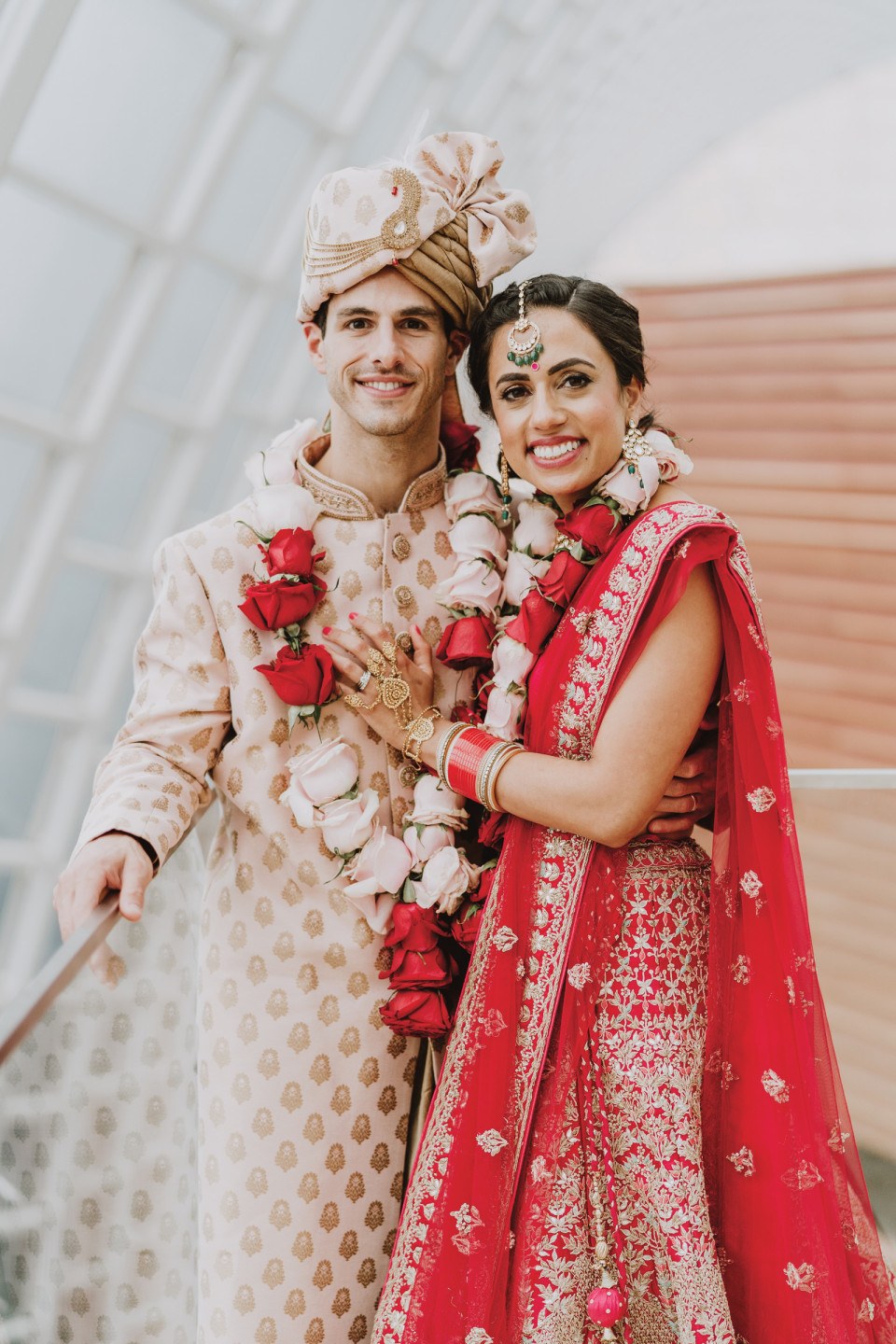 Hindu-Jewish kimmel center wedding