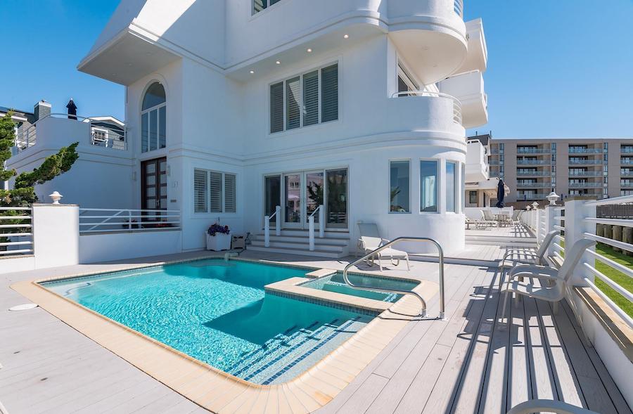 house for sale longport moderne oceanfront pool and spa