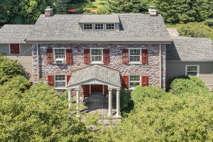 house for sale plymouth meeting stone farmhouse exterior front