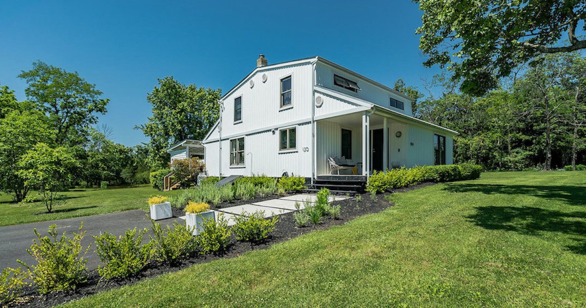 On the Market Sellersville Contemporary Designer Farmhouse for Sale