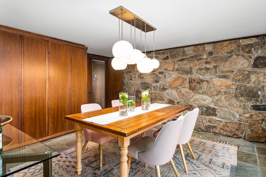 house for sale spring city midcentury modern dining room