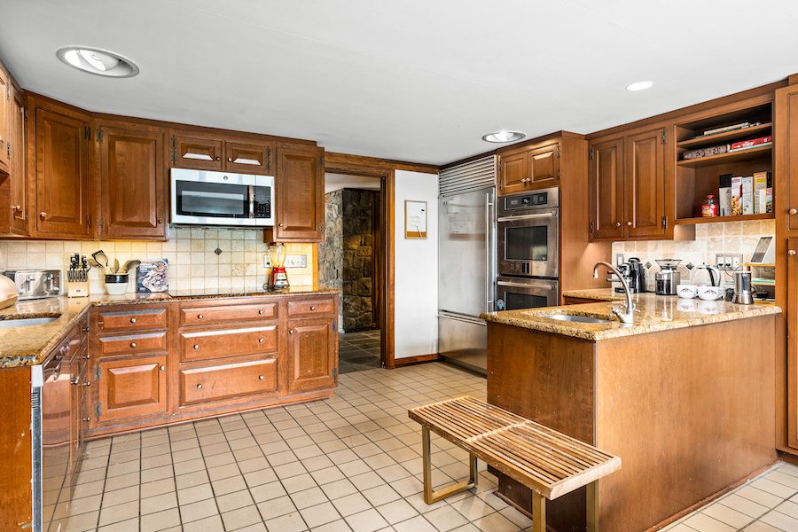 house for sale spring town mid century modern kitchen