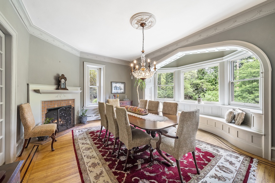 house for sale wyncote queen anne dining room