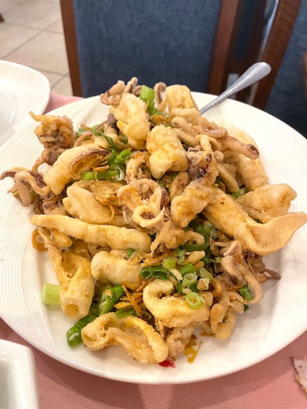Just One Dish: Salt & Pepper Squid at China Gourmet