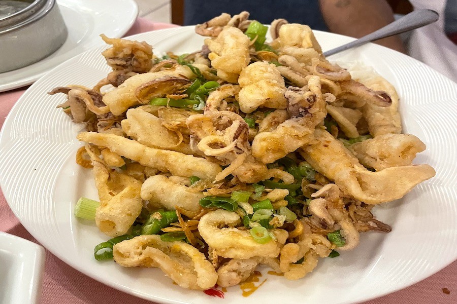 Just One Dish: Salt & Pepper Squid at China Gourmet