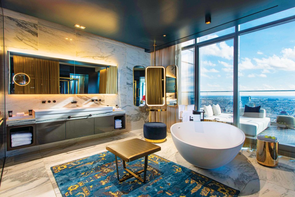 w philadelphia hotel suite extreme wow