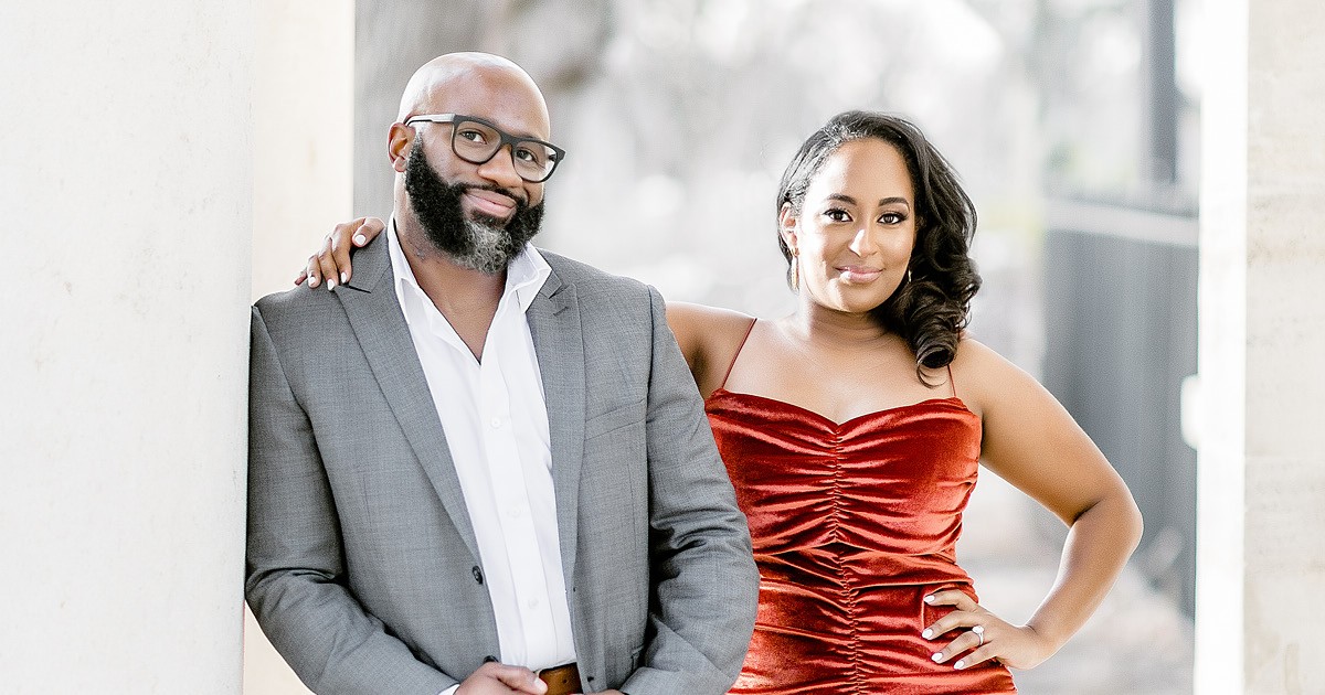 Rodin Museum Engagement Photos With an Elevated Style