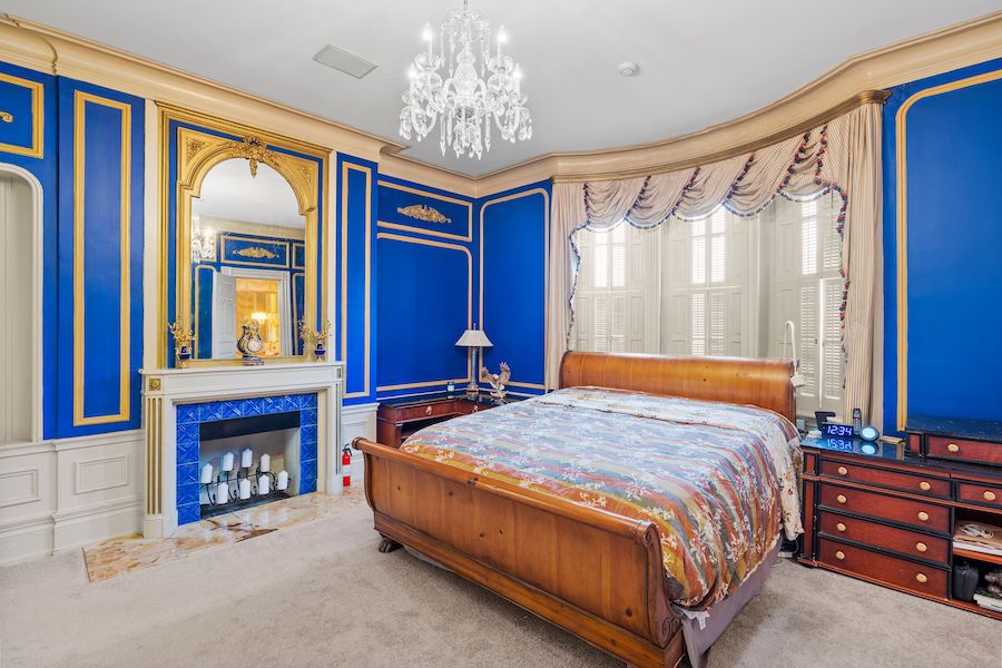 house for sale vince fumo's house primary bedroom