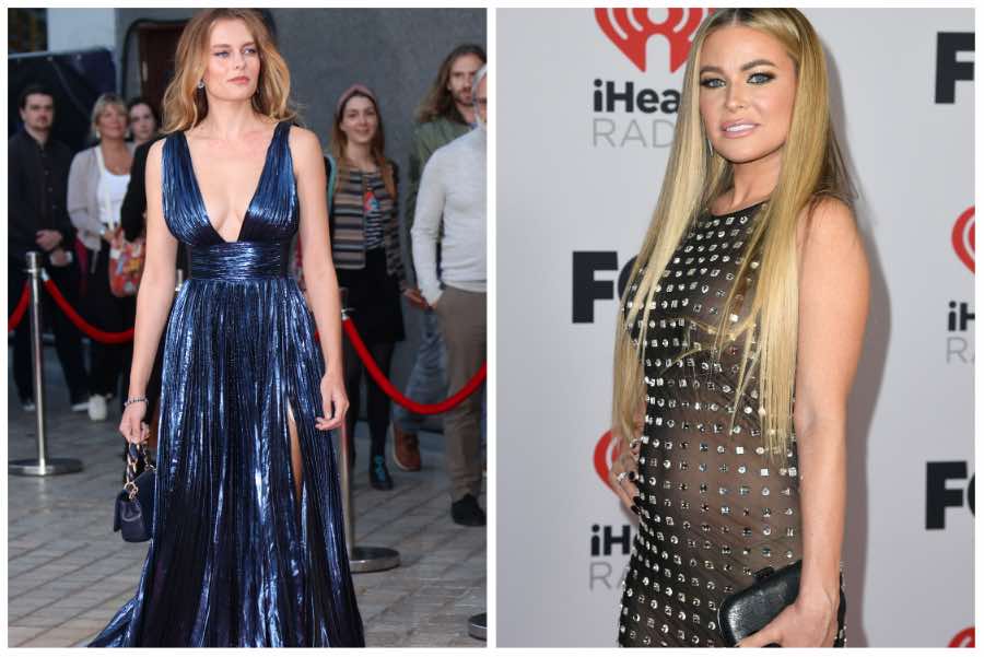 Photos of Ted Lasso's Keeley Hazell and Carmen Electra, two of 17 women suing Philadelphia clubs