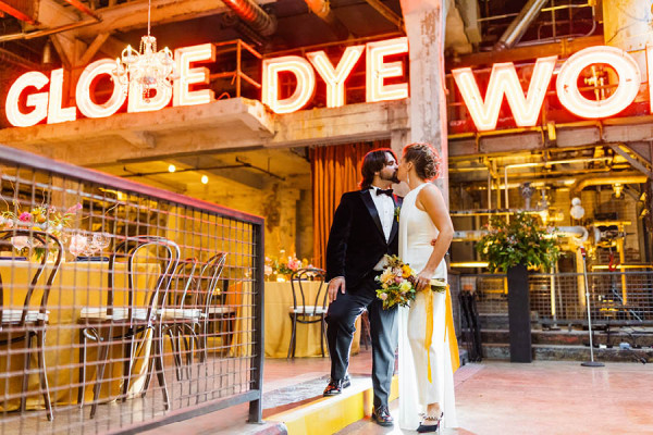 The Globe Dye Works Wedding of Philly Planner Allie Beik