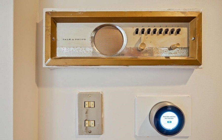 intercom and thermostat