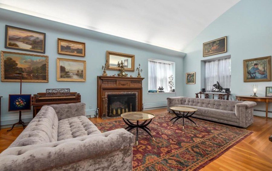 house for sale wyncote tudor revival manor house ballroom