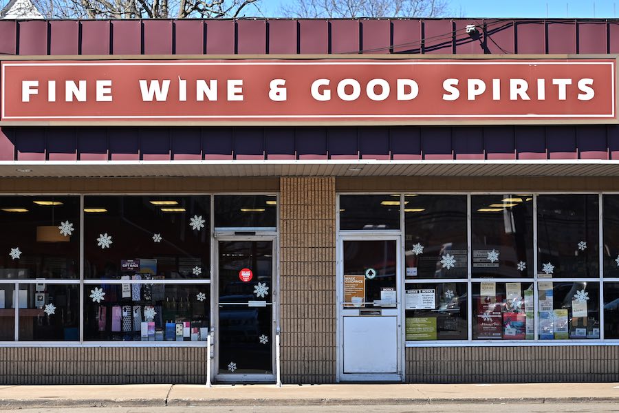 a pennsylvania wine and spirits store