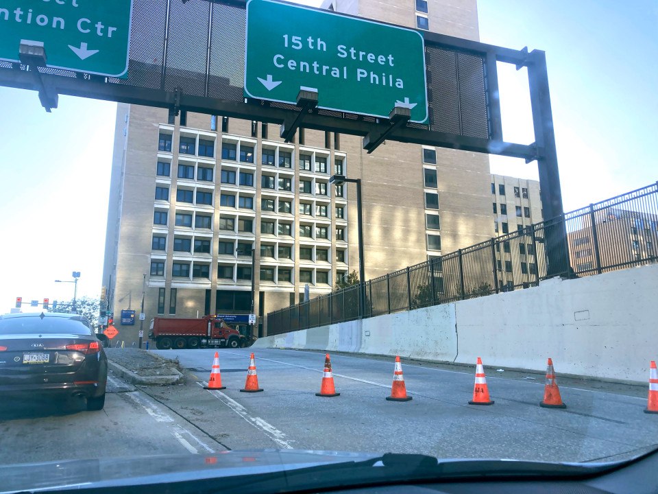 One of many philadelphia road closures