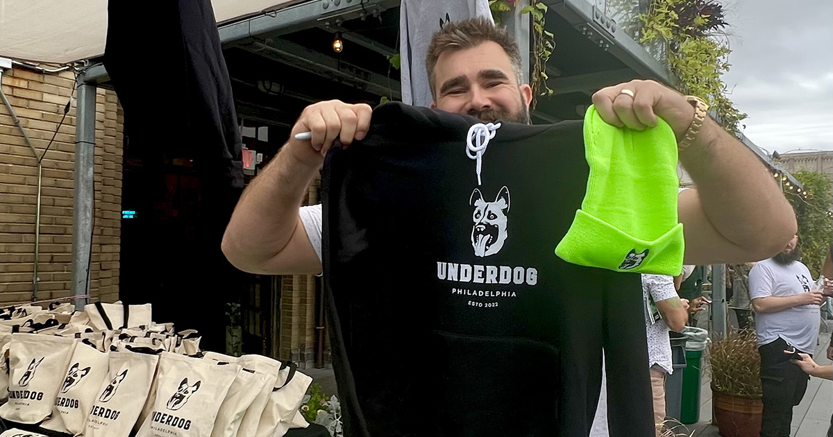 Jason Kelce's Clothing Line Launch Event Benefitting Non-Profit