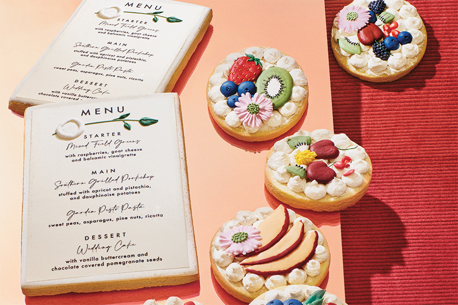 wedding menus