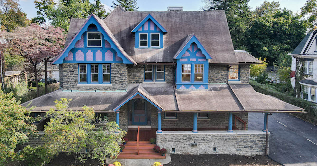 Just Listed Huge Overbrook Farms Queen Anne House for Sale