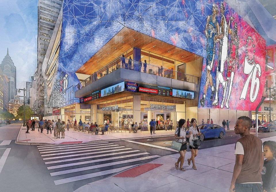 Sixers fans, players and local residents react to the proposed $1.3 billion  arena in Center City