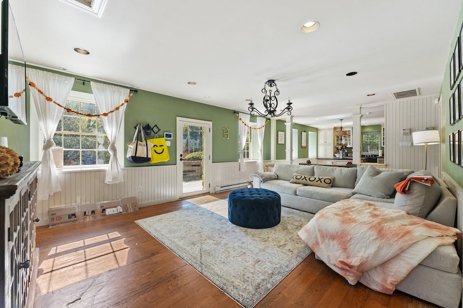 house for sale newtown square farmstead living room