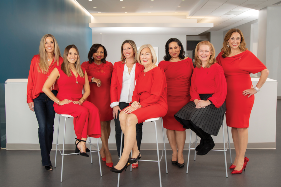 Chicago celebrates Wear Red Day and 20th anniversary of Go Red for Women on  Feb. 2 - ABC7 Chicago
