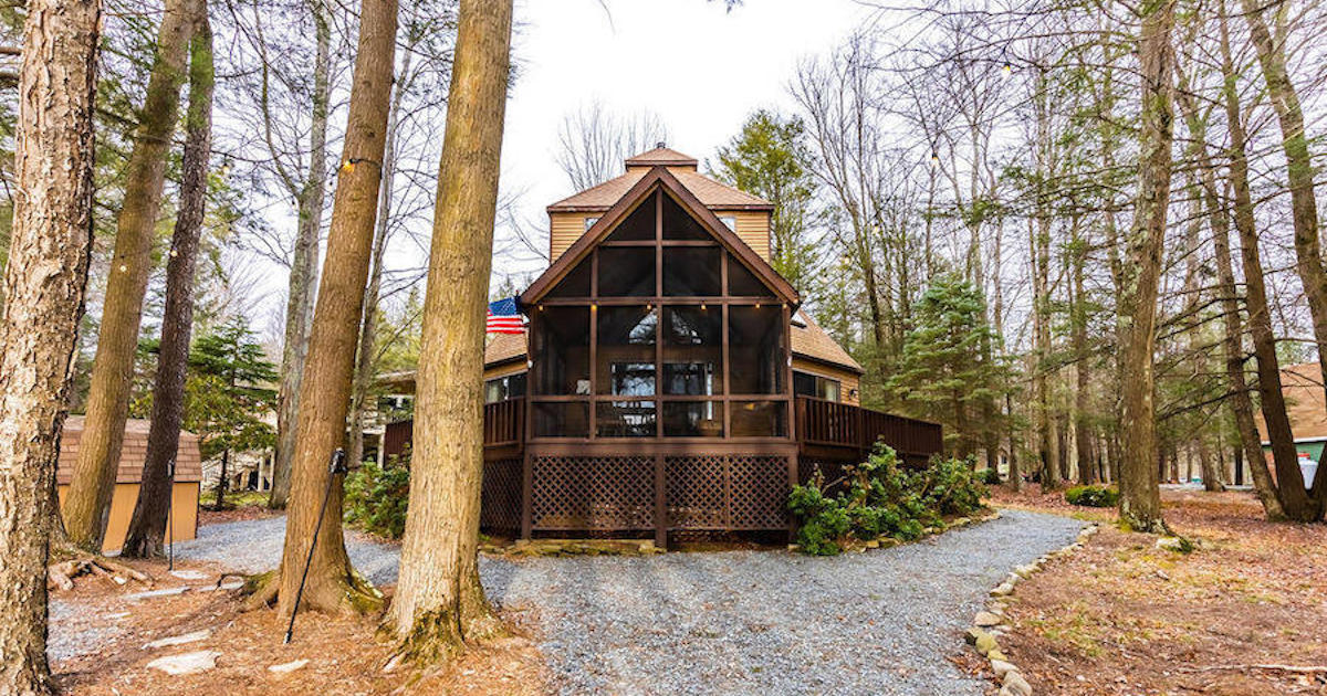 In the Poconos Lake Ariel Lakefront Contemporary House for Sale