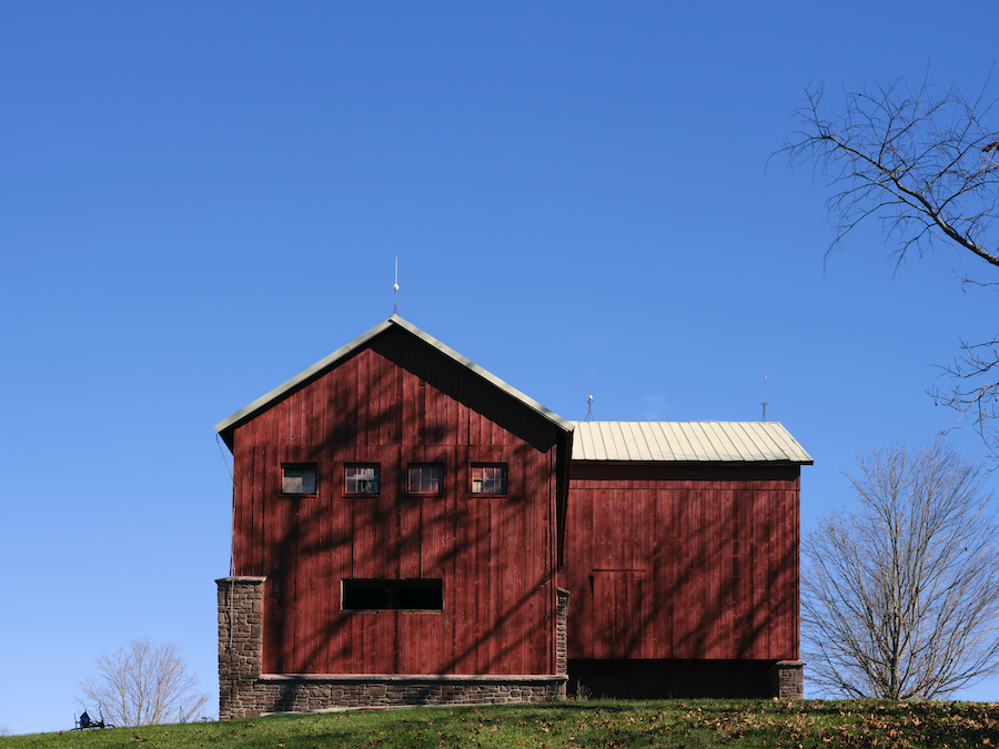 bank barn