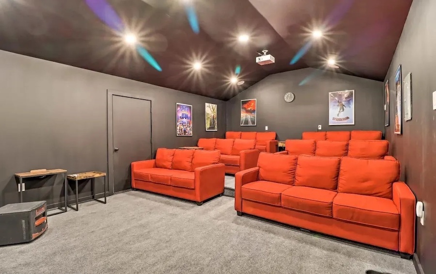 house for sale pocono pines dutch colonial home theater
