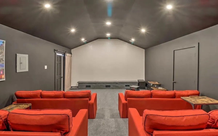 house for sale pocono pines dutch colonial home theater