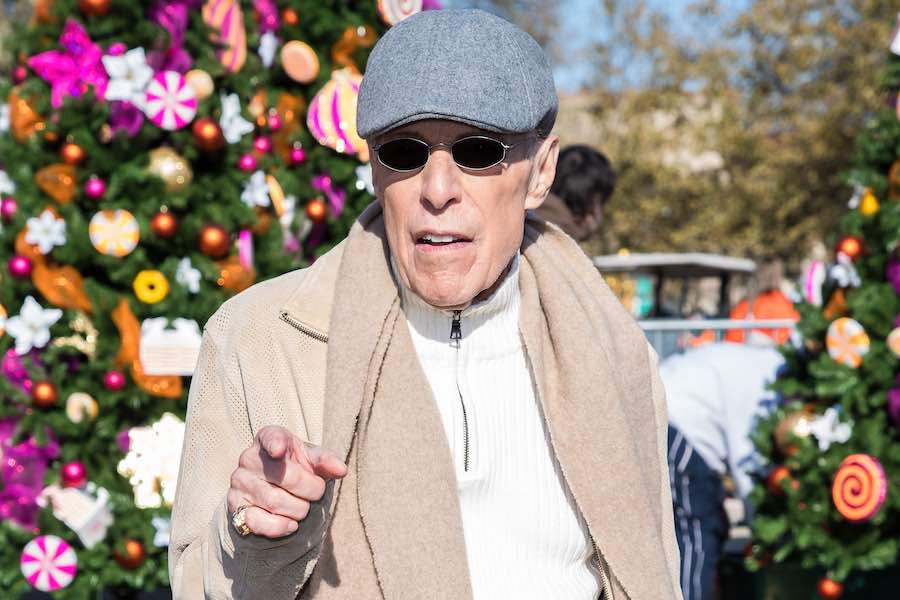 philadelphia flags are flying at half staff for Jerry Blavat, seen here at last year's Thanksgiving Day Parade