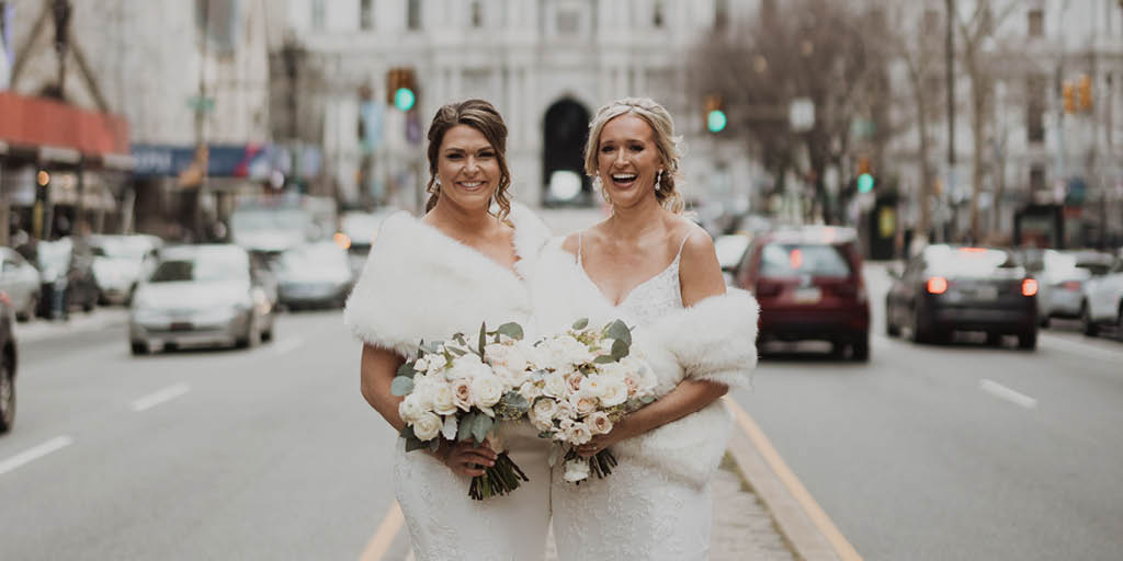 The Stunning, Wintry Vie by Cescaphe Wedding of Two Nurses - Vimarsana News
