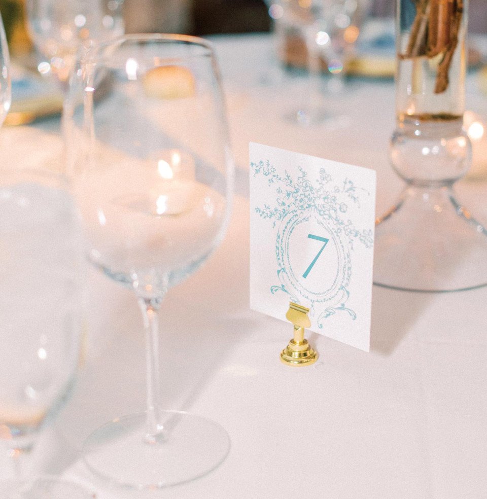 table numbers