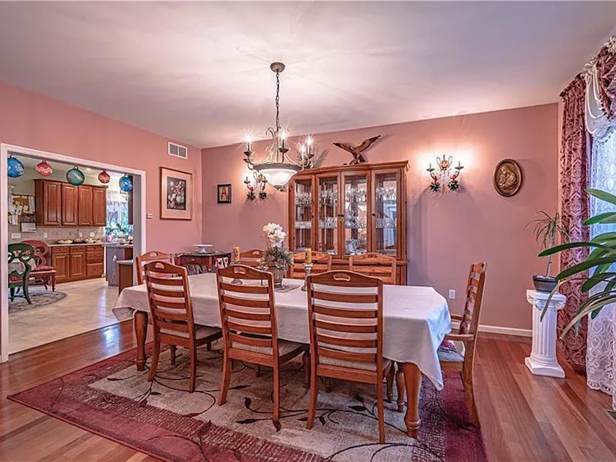 house for sale east stroudsburg center-hall colonial dining room