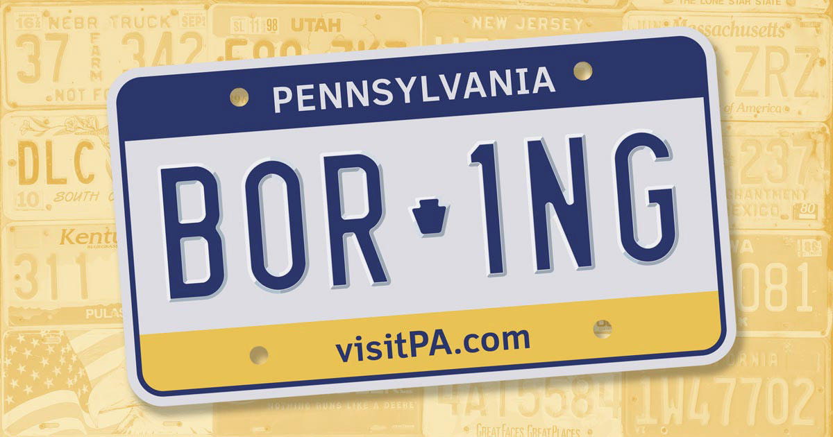 Other States Have Cool License Plates. Why Can't Pennsylvania?