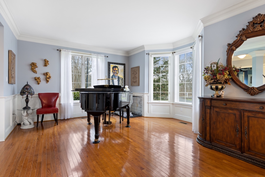 house for sale chadds ford postmodern colonial music room