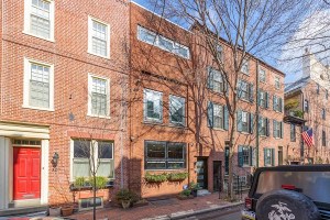 house for sale society hill modernist townhouse