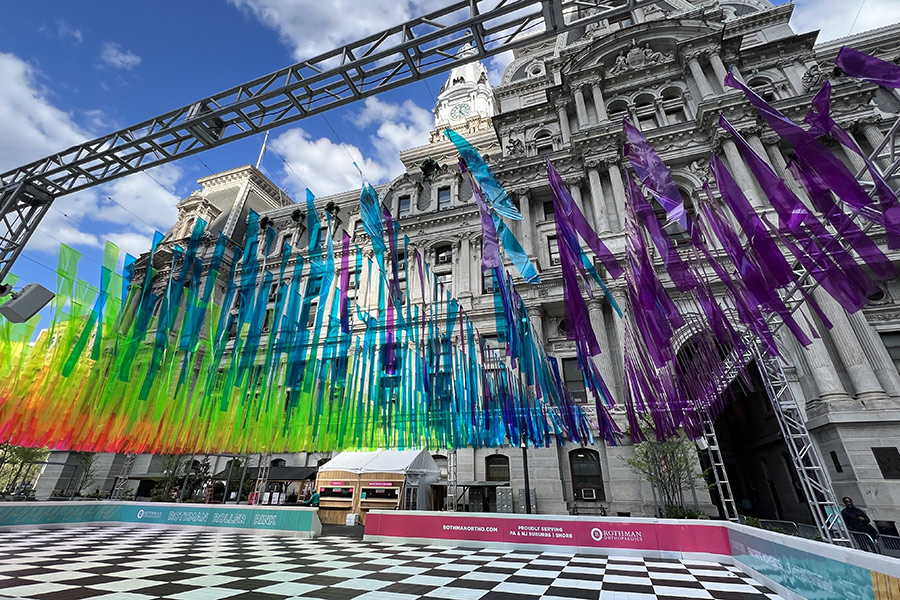 dilworth park roller skating rink