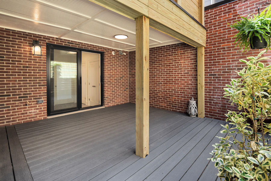 ground floor patio