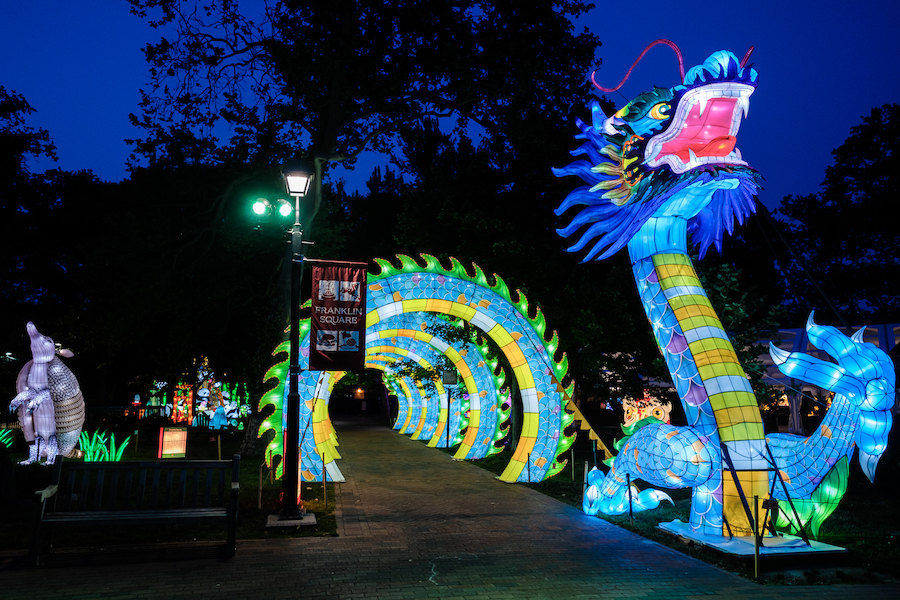 philadelphia chinese lantern festival franklin square