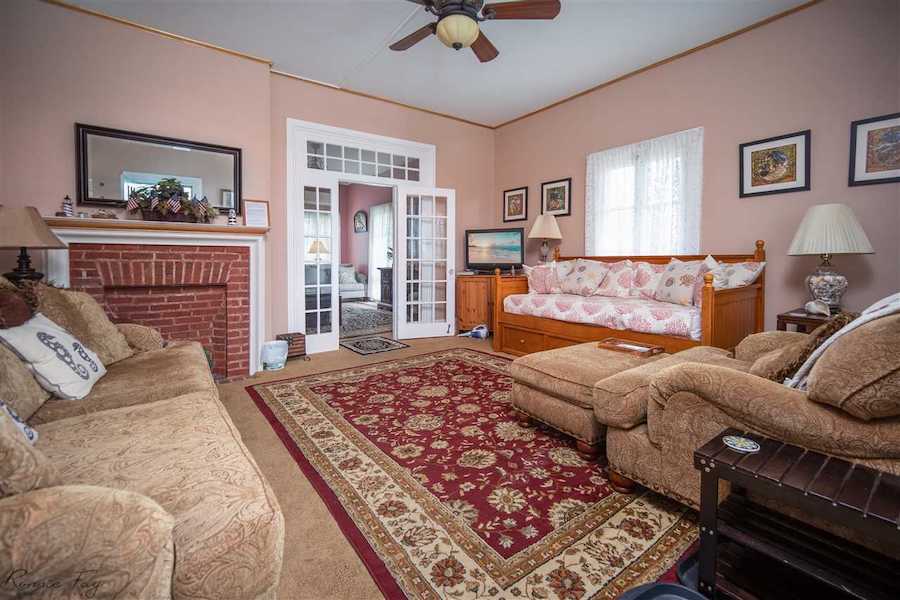 house for sale cape may victorian twin living room before