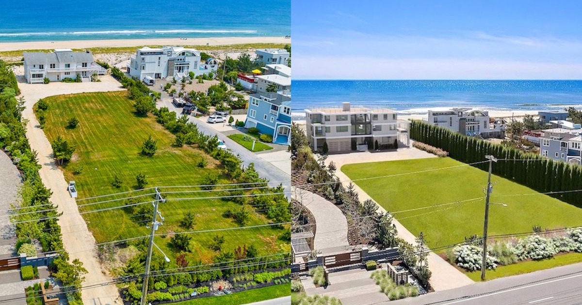 At the Shore Loveladies Oceanfront Contemporary House for Sale