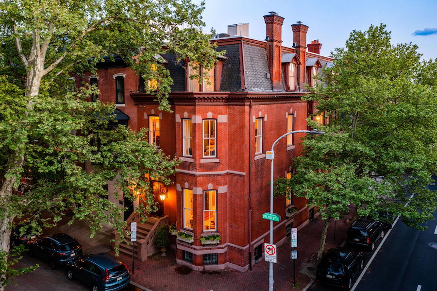 townhouse for sale rittenhouse square victorian exterior front
