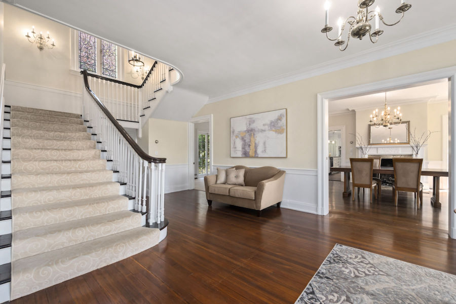 house for sale rydal center-hall colonial foyer